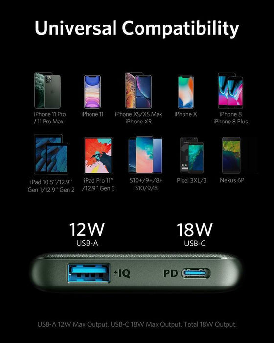 باور بانك انكر  10000 م امبير PowerCore ١٨ وات PD لايفون و سامسونج