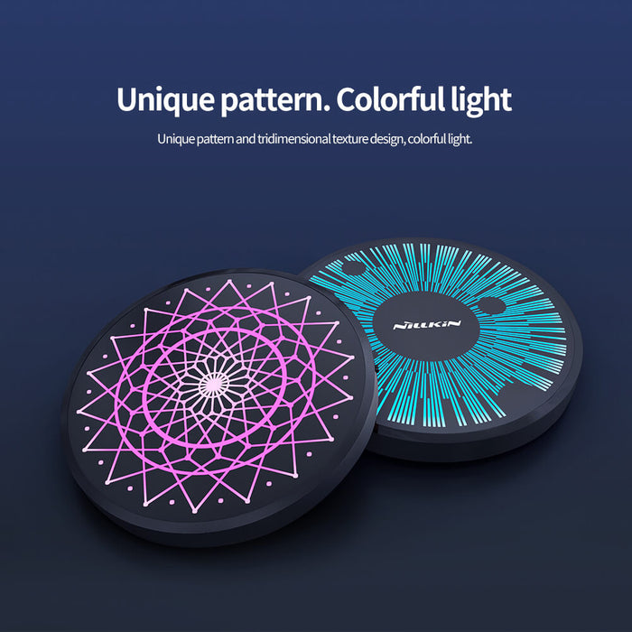 باور كولور (بلانيت) 15 وات - شاحن لاسلكي سريع  لايفون وسامسونج وهواوي - نيلكين