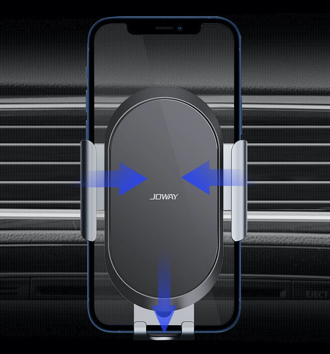 حامل موبايل للسيارة Joway (قفل تلقائي) للهواتف الذكية حتى 6.7 بوصة