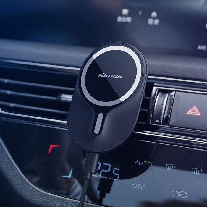 شاحن السيارة MagRoad لاسلكي سريع 15 وات لأيفون بتقنية الماج سيف