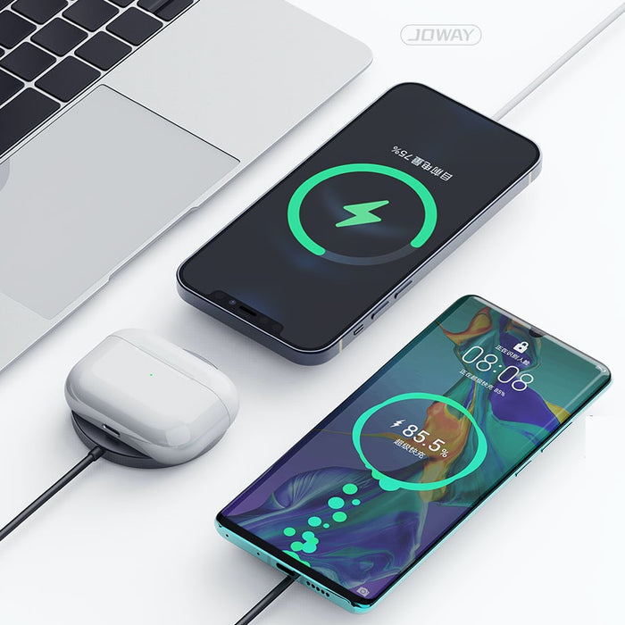 شاحن Magsafe لاسلكي سريع 15 وات لأيفون - Joway