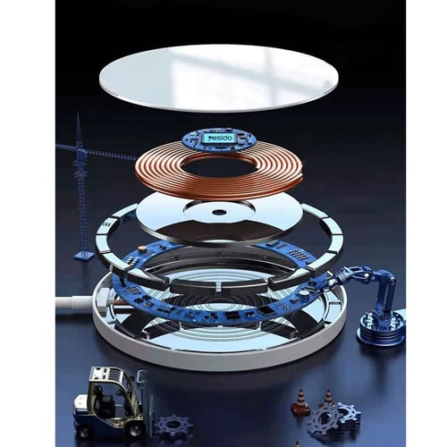 شاحن مغناطيسي لاسلكي Yesido MagSafe Charger