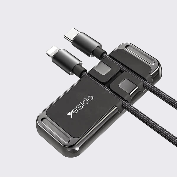 Magnetic Car / Office Holder, Adhesive Mount, Cable Organizer - YESIDO