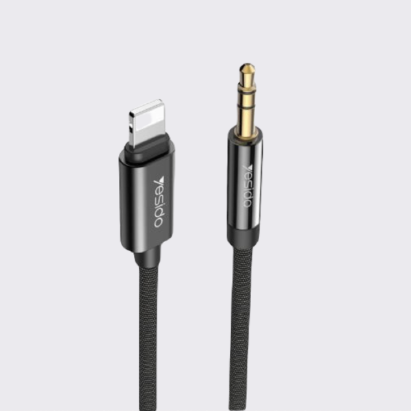 Lightning to AUX 3.5mm Converter Cable for iPhone / iPad - YESIDO