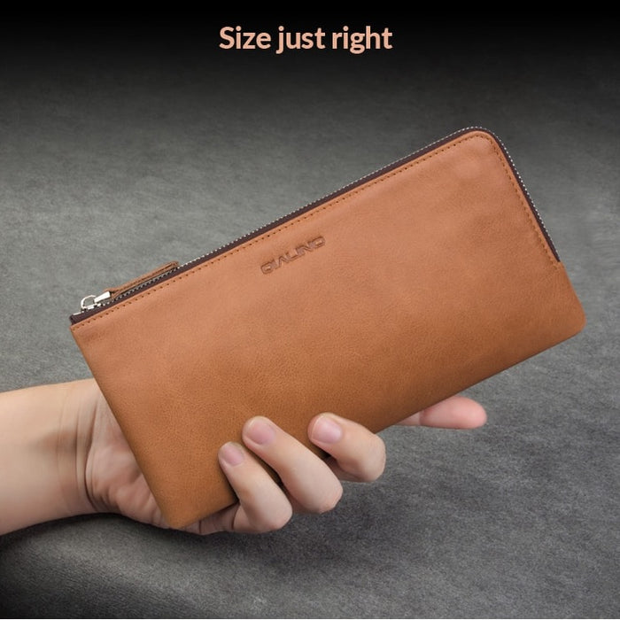 Genuine Leather Handmade Case for iPhone / Samsung / Oppo / Huawei - Qialino