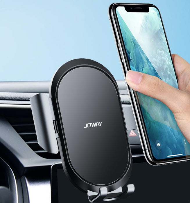حامل موبايل للسيارة Joway (قفل تلقائي) للهواتف الذكية حتى 6.7 بوصة