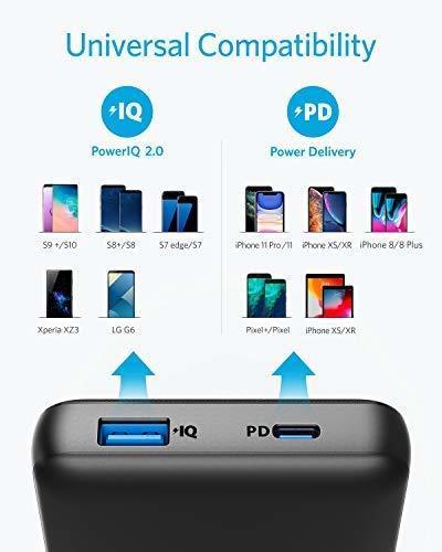 Power Bank PowerCore 20000 mAh 20W  PD Fast Charging for iPhone / Samsung - Anker