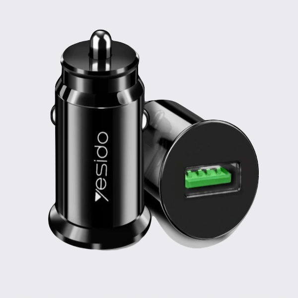 20W USB Fast Car Charger 4A - YESIDO